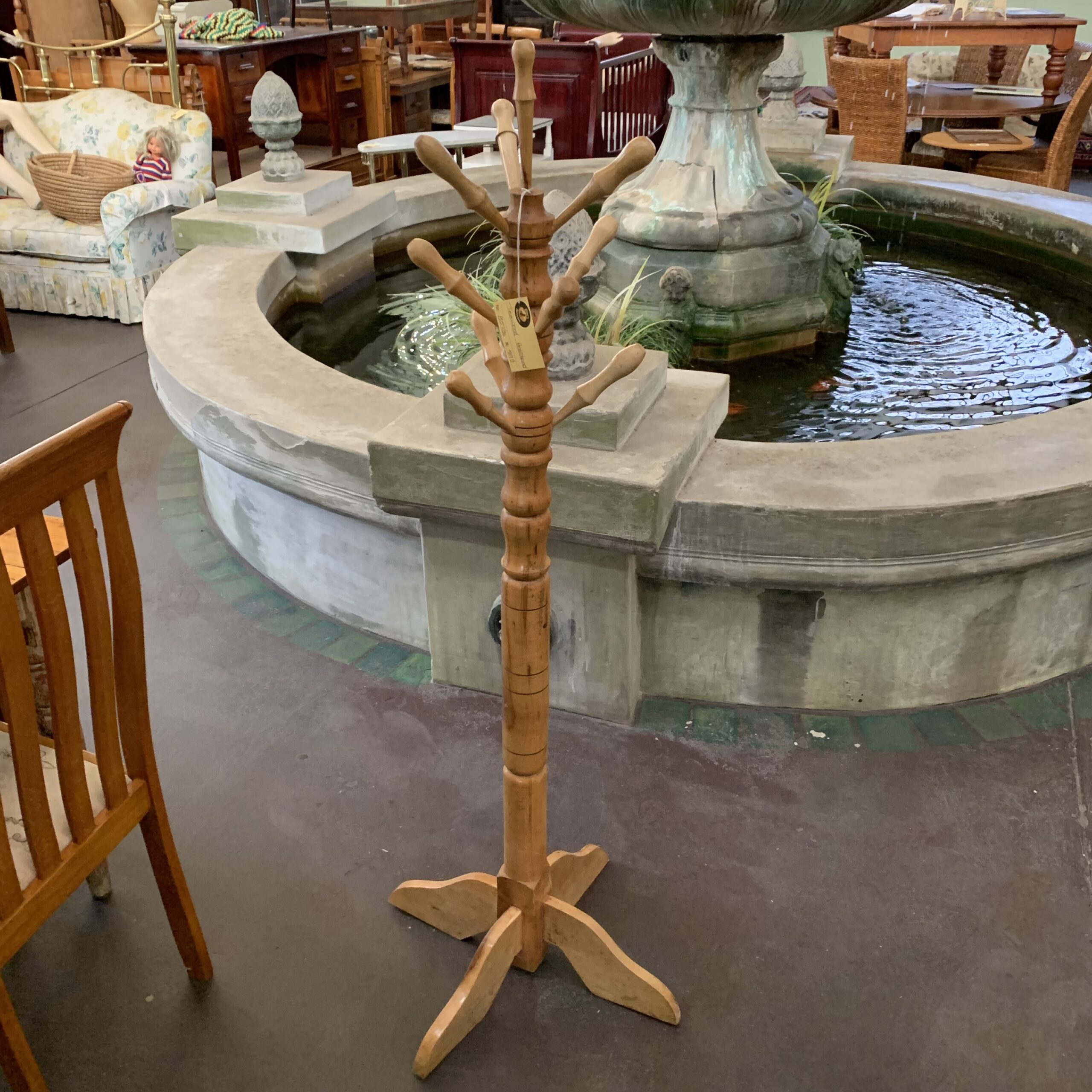 Teakwood Hat Stand