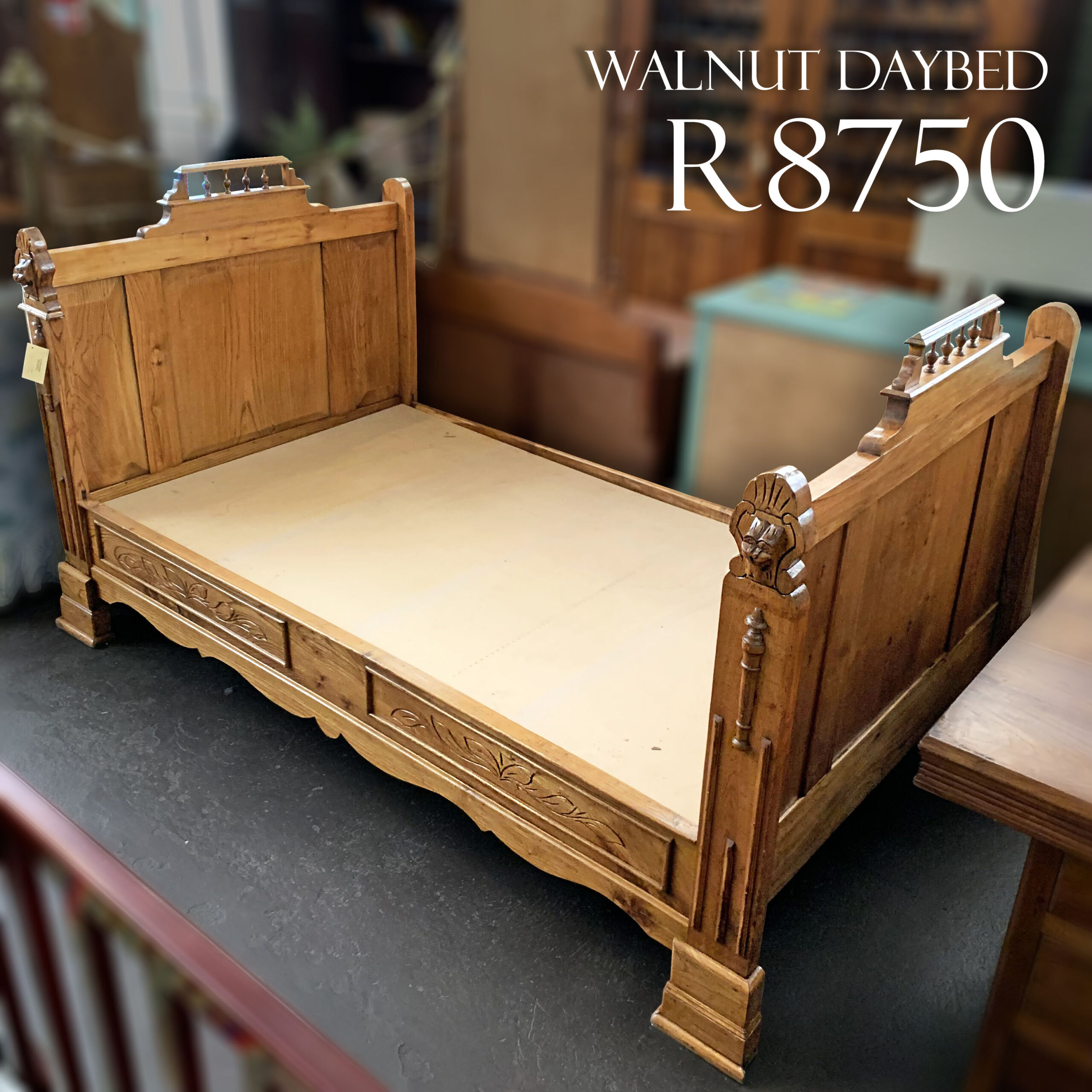 Walnut Daybed