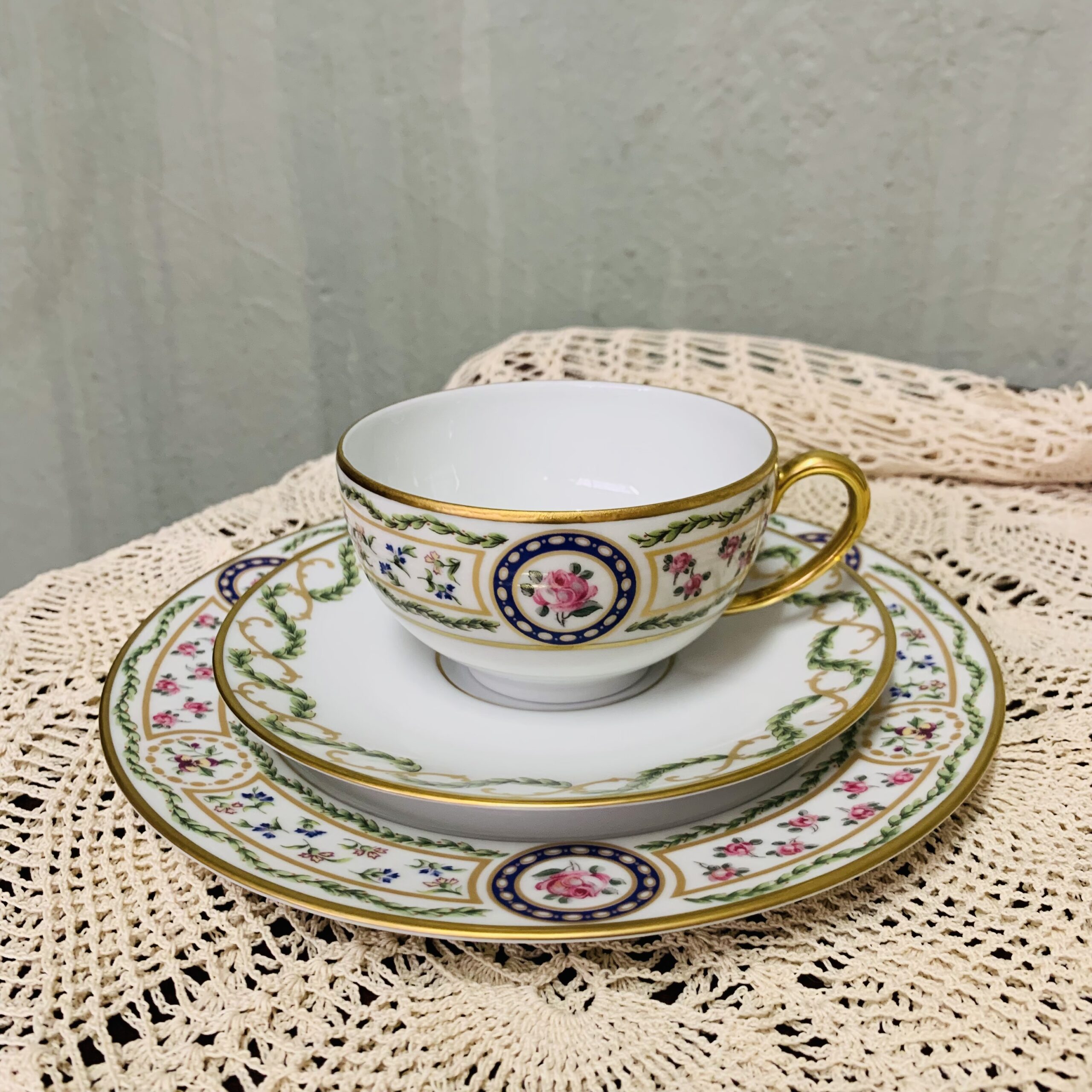 Haviland Limoges trio