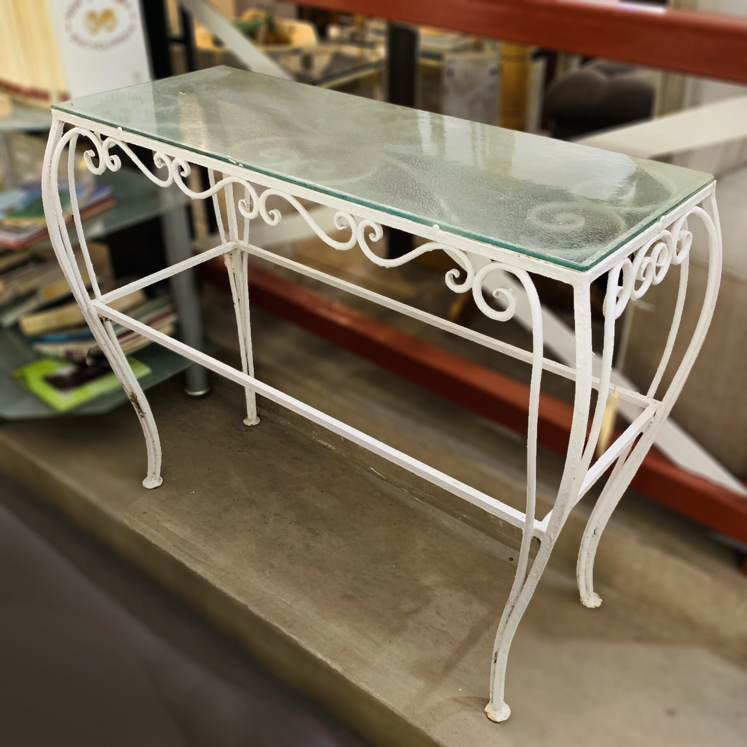Steel Side Table