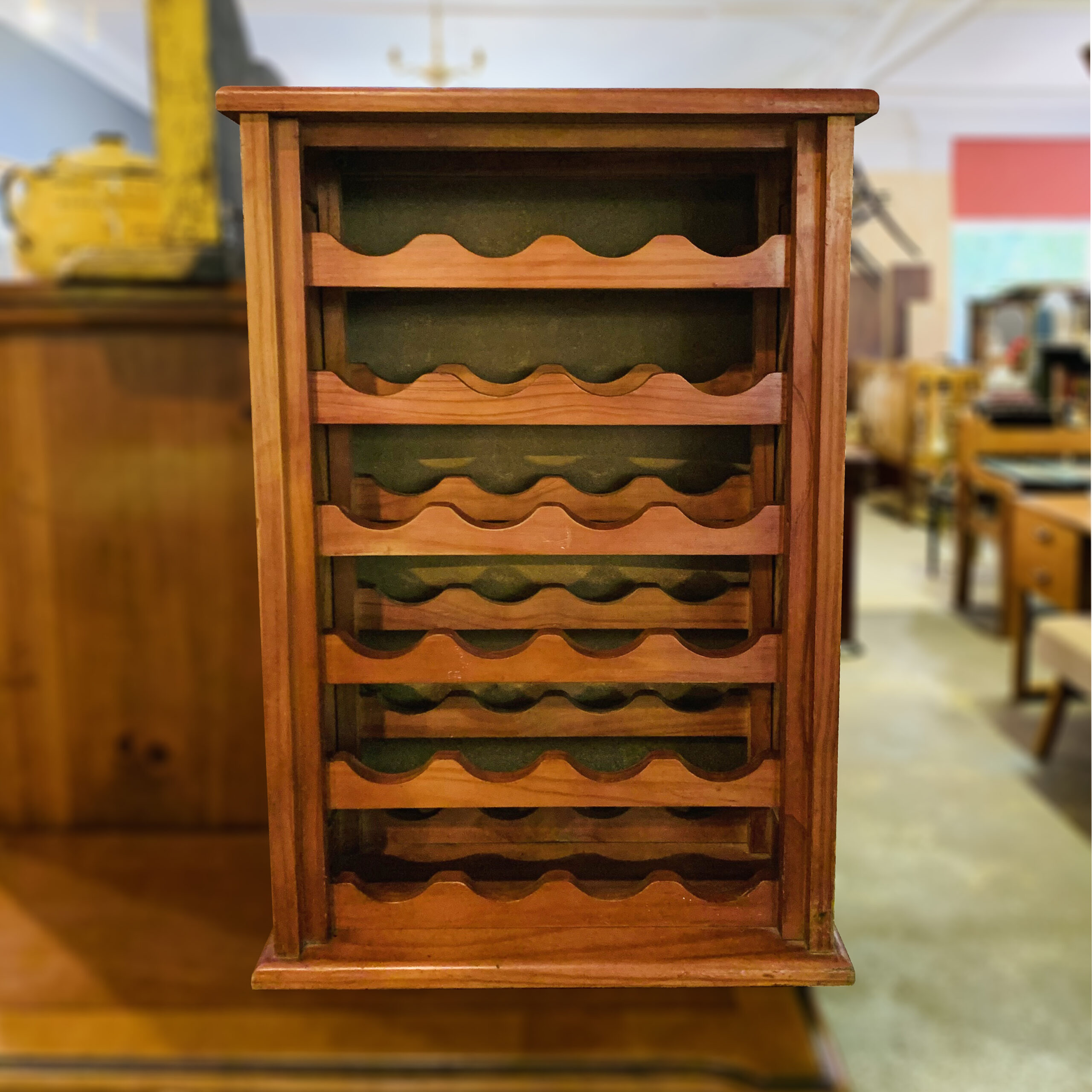 Pine Wine Rack
