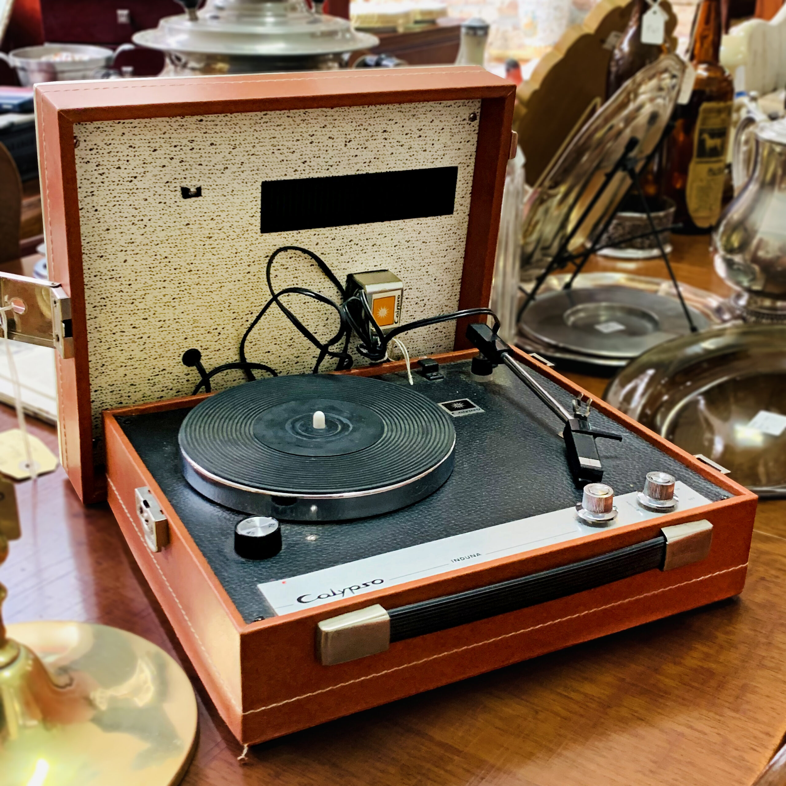 Vintage Portable Turntable