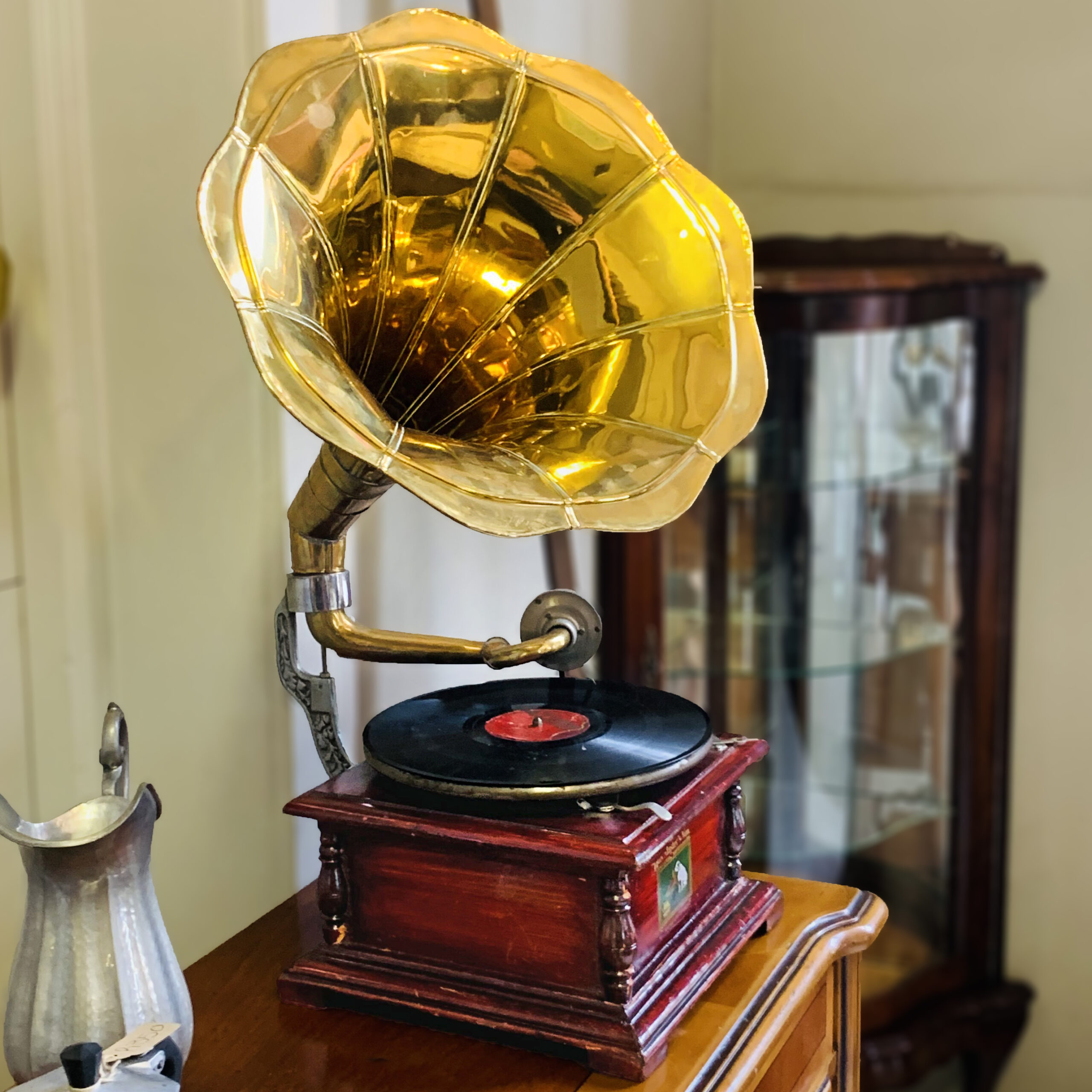Vintage Replica Gramophone