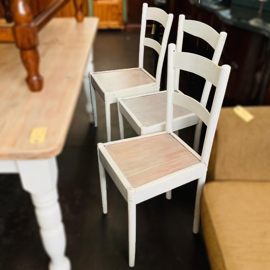 Set of 6 Painted Globe Chairs only (Excluding Table @ R4950)