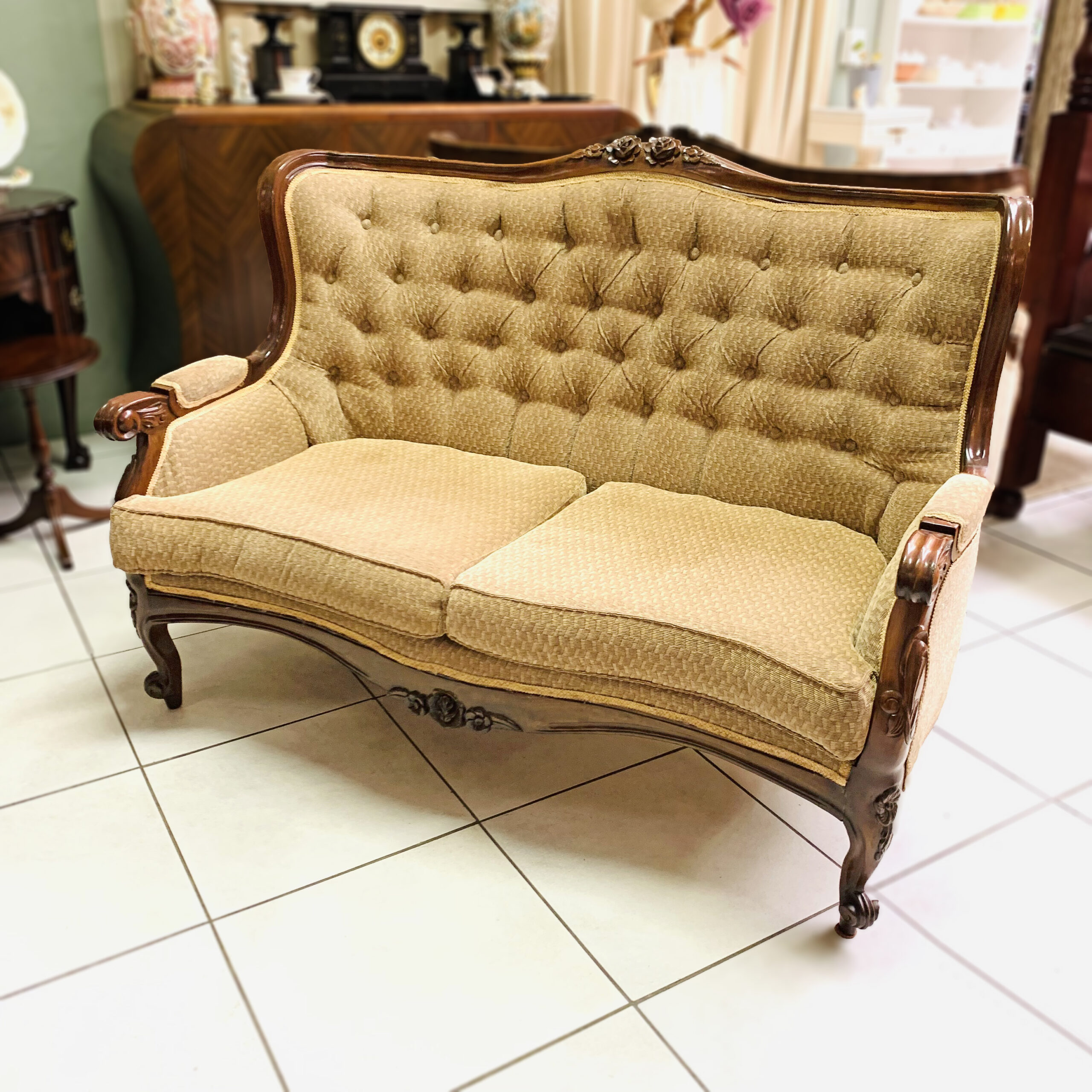 Settee and Benches