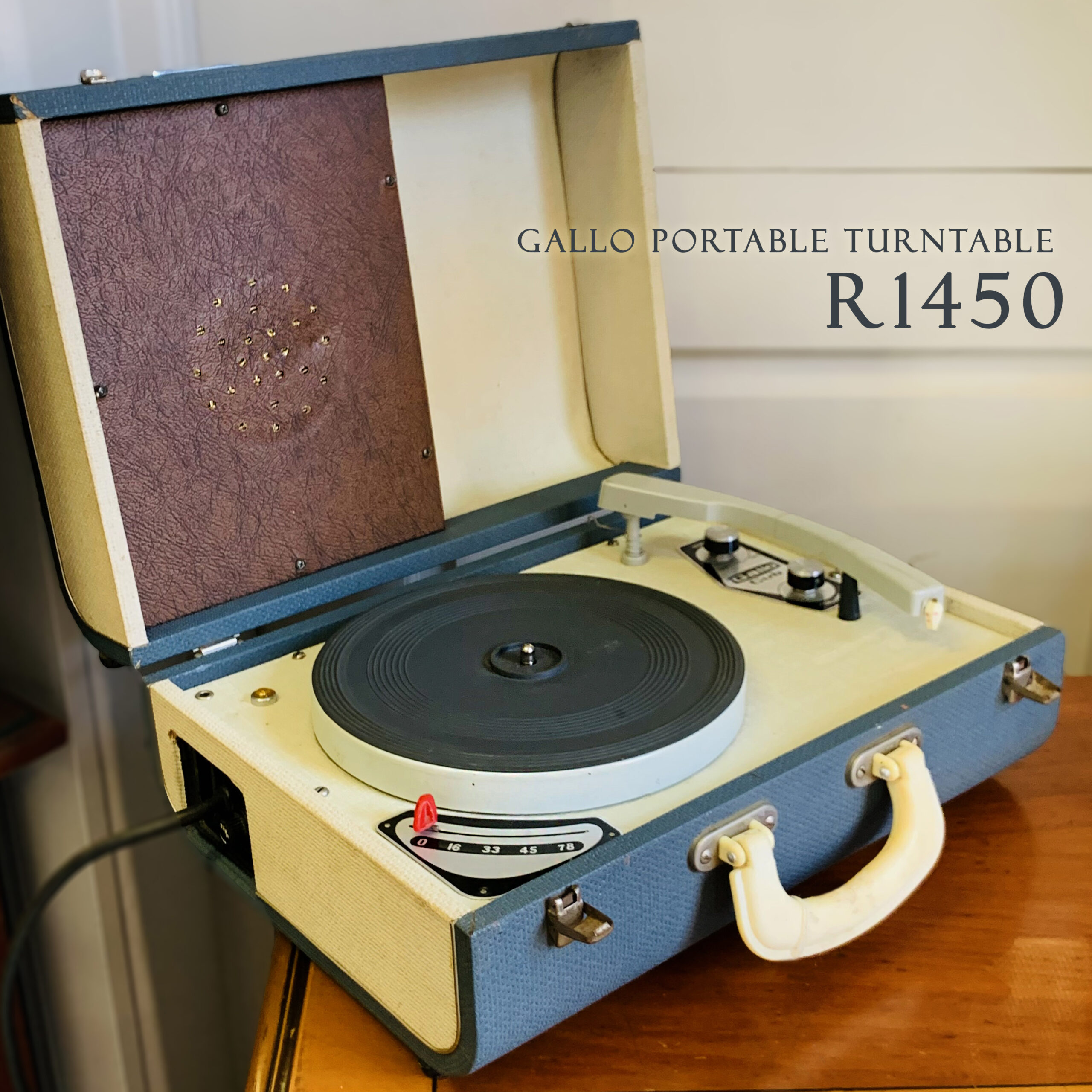 Gallo Portable Turntable