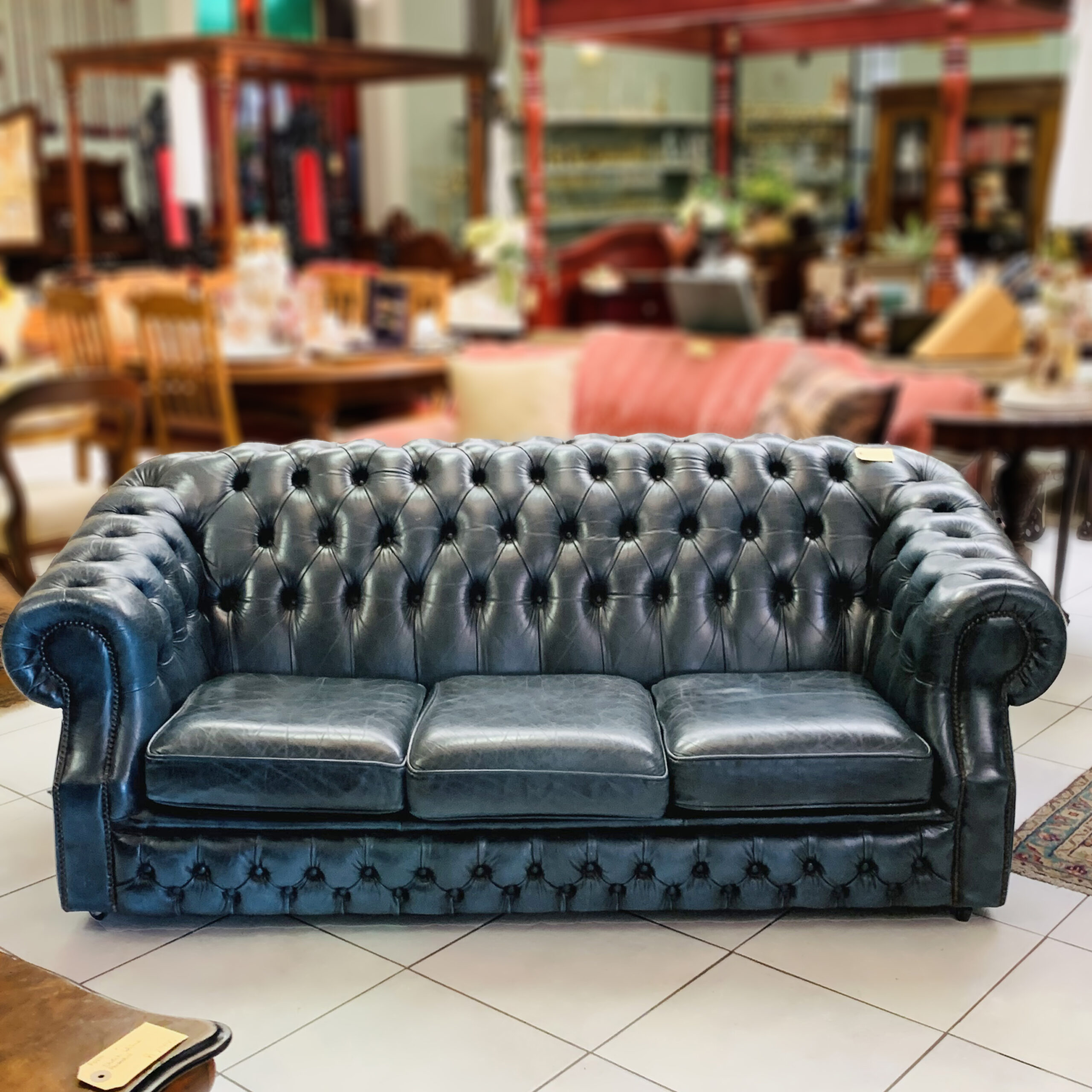 3 Seater Chesterfield Couch