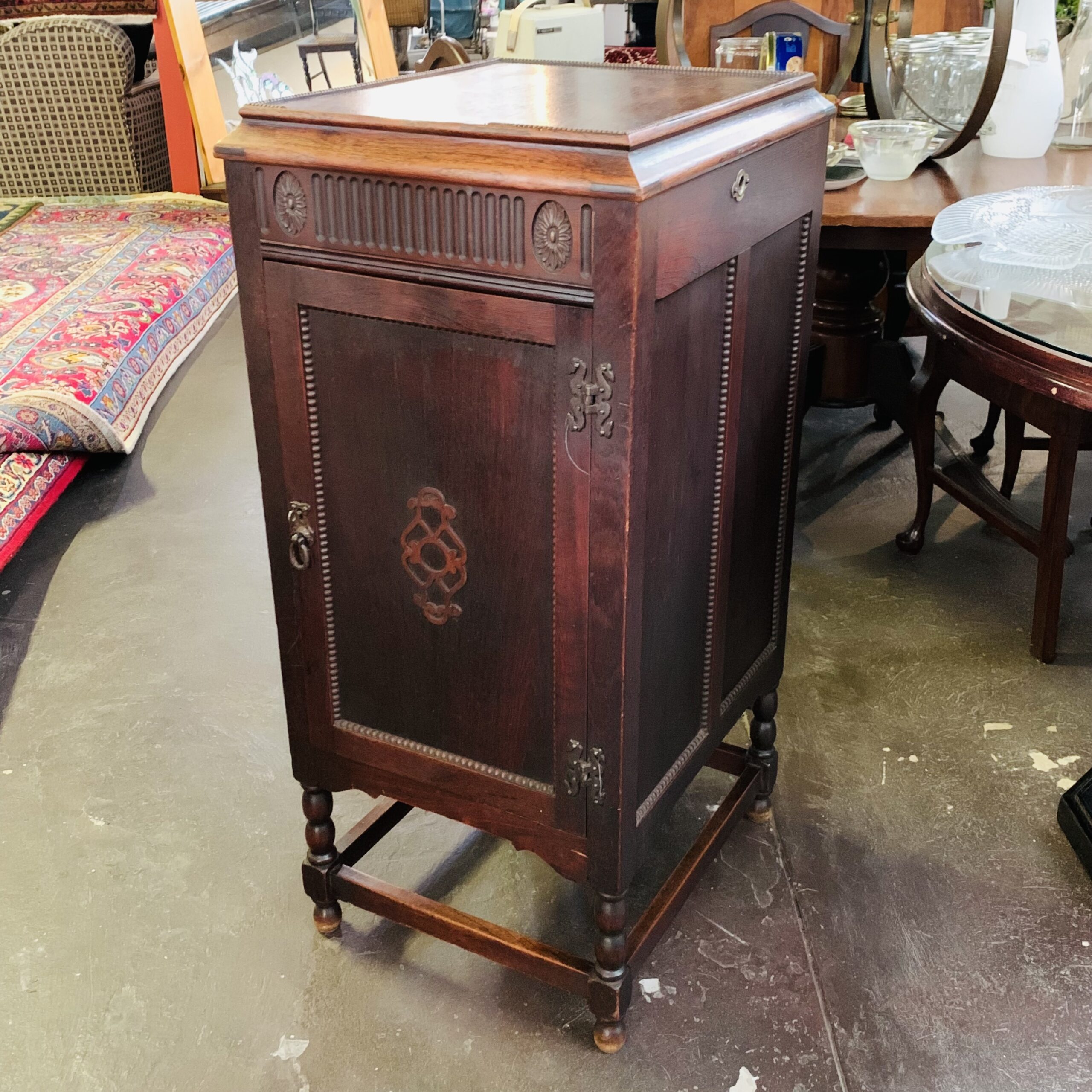 Burmese Teak Cabinet