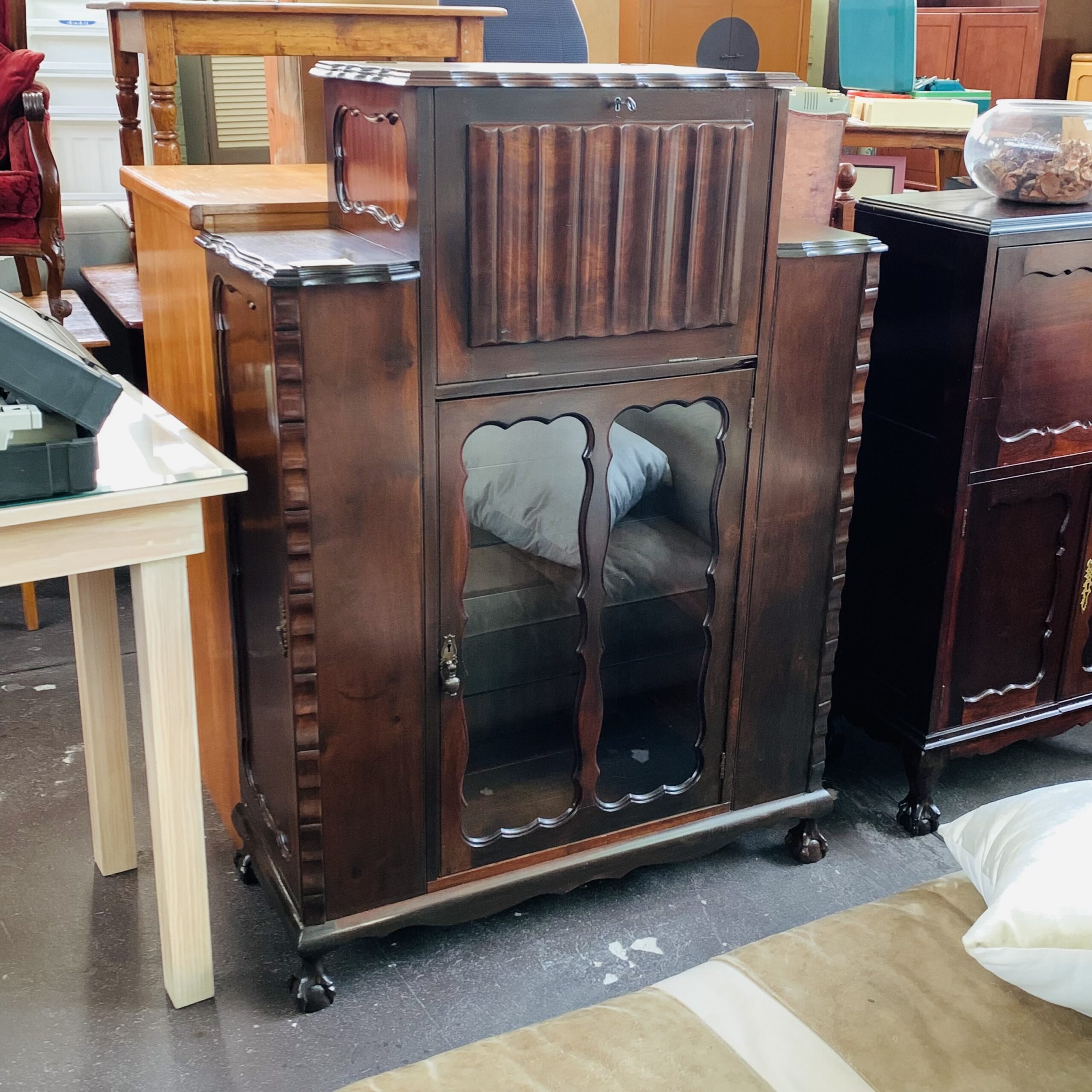 Imbuia Drinks Cabinet