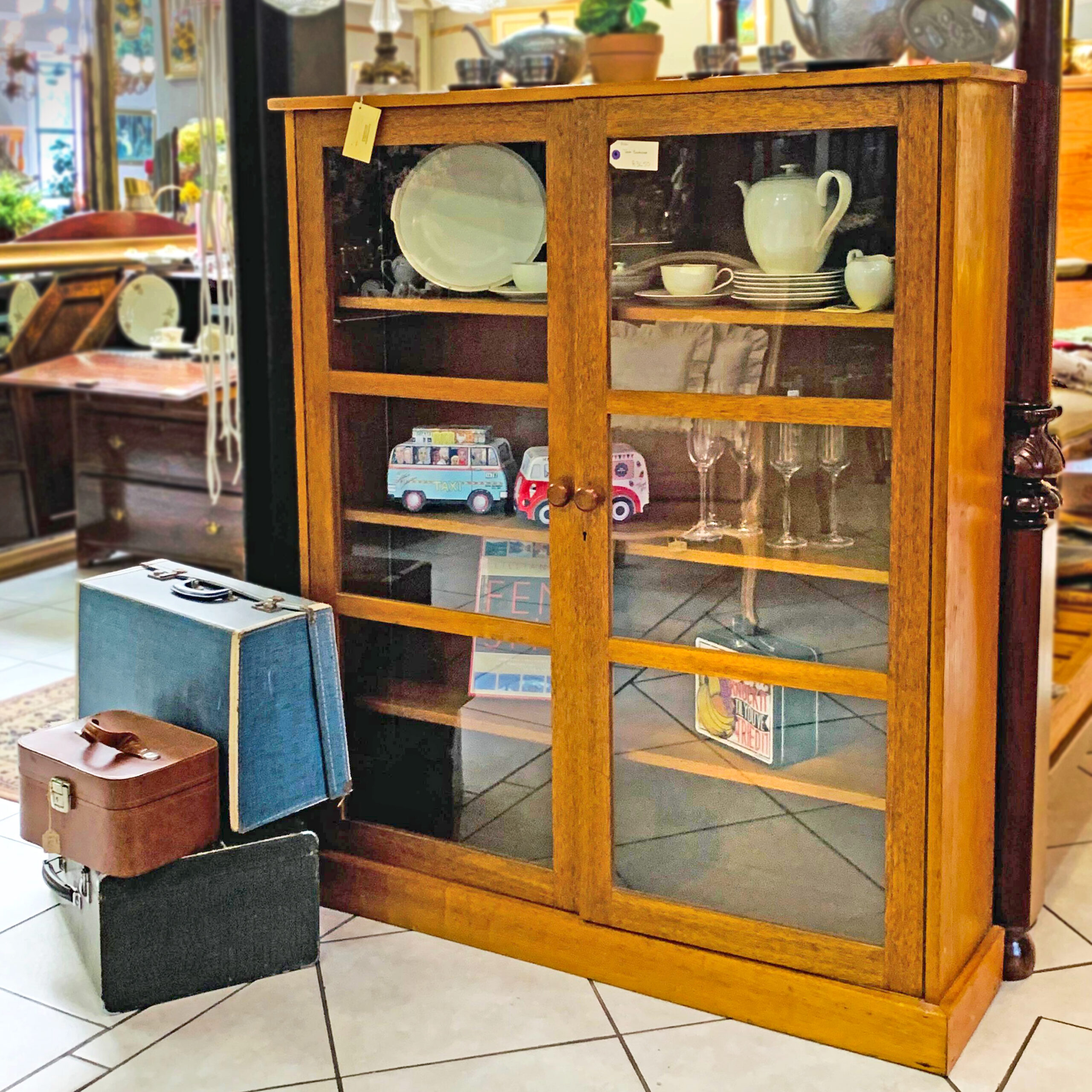 Teak Bookcase